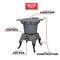 Us Stove Co The Rancher Cast Iron Coal Stove SR57E - alternate 5